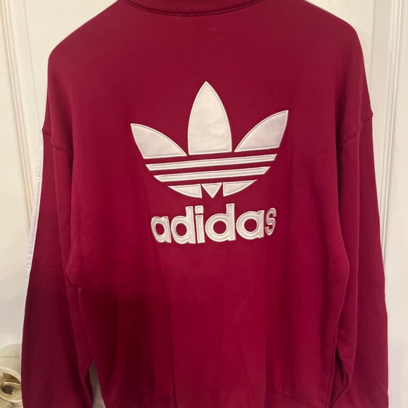 NWT! Adidas Originals Women's Quarter Zip Sweatshirt - Picture 5 of 9